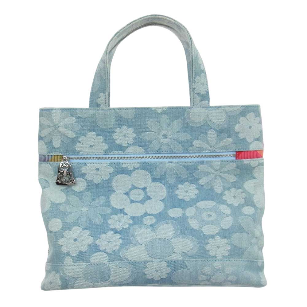 シンクビー ジャストハート パッチワーク 素材切替 トートバッグ ハンドバッグ マルチカラー系【中古】