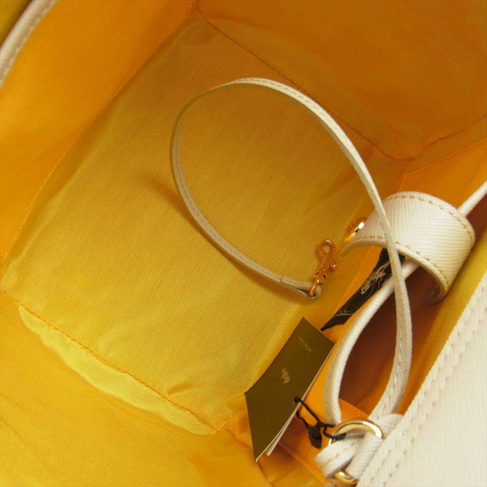 エーディーエムジェイ ロイヤルブルー クリスタル ビー レザー トートバッグ ブルー系【極上美品】【中古】