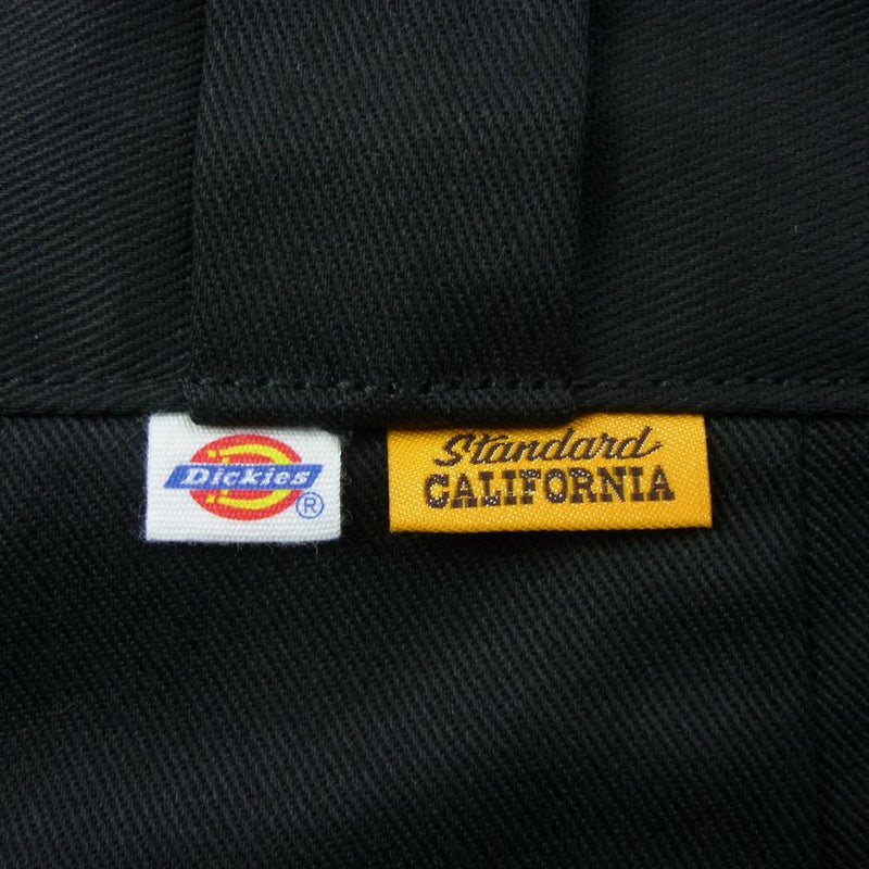 STANDARD CALIFORNIA スタンダードカリフォルニア × DICKIES ディッキーズ 23SS 231M40SD01 20周年 ワークパンツ ブラック系 32【美品】【中古】