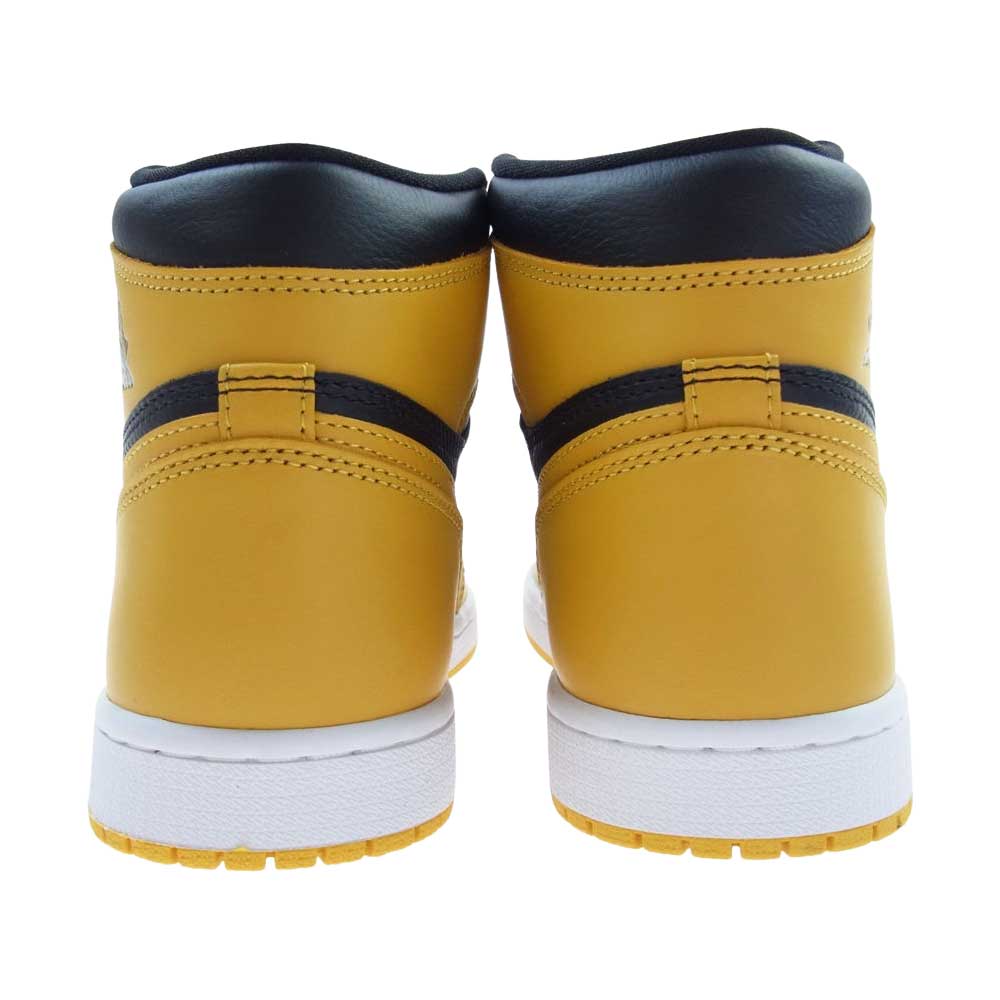 NIKE ナイキ 555088-701 AIR JORDAN 1 AJ1 RETRO HIGH OG POLLEN エアジョーダン レトロ ハイ パラン イエロー ブラック系 イエロー系 26cm【新古品】【未使用】【中古】
