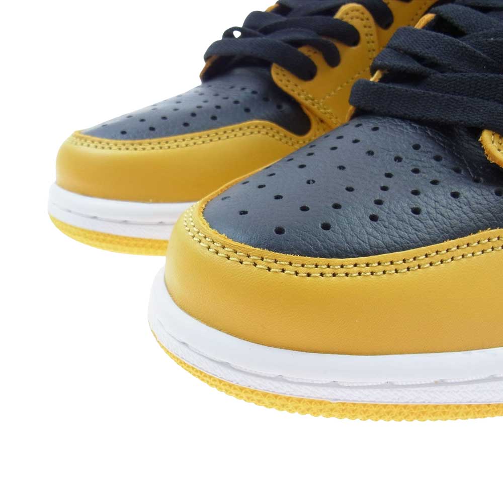 NIKE ナイキ 555088-701 AIR JORDAN 1 AJ1 RETRO HIGH OG POLLEN エアジョーダン レトロ ハイ パラン イエロー ブラック系 イエロー系 26cm【新古品】【未使用】【中古】