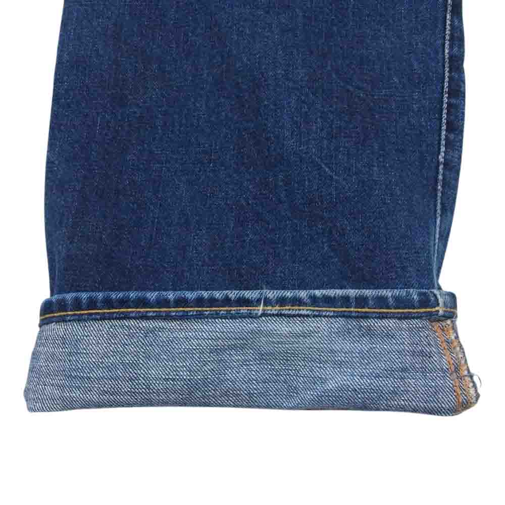 EVISU エヴィス Lot.2001 No.1 SPECIAL カモメ プリント デニム パンツ インディゴブルー系 36【中古】