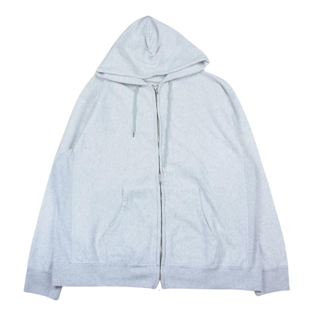 ブラームス L'ECHOPPE リショップ 別注 SH Full Zip Hoodie フルジップ フーディー パーカー グレー系 3【中古】