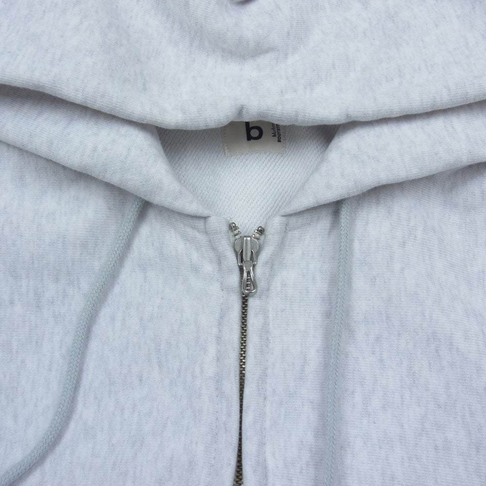 ブラームス L'ECHOPPE リショップ 別注 SH Full Zip Hoodie フルジップ フーディー パーカー グレー系 3【中古】