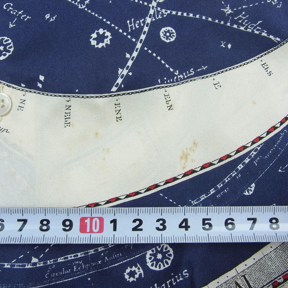 GIANFRANCO FERRE ジャンフランコ・フェレ イタリア製 シルク100％ 長袖 シャツ マルチカラー系 15.5【中古】