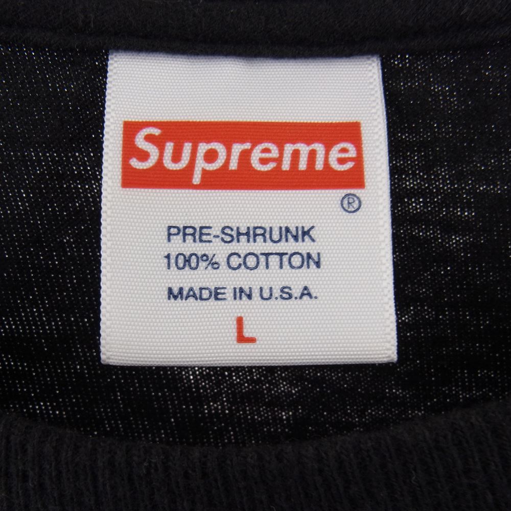 Supreme シュプリーム 22SS Too Many Assholes Tee トゥー メニー アスホウル Tシャツ ブラック系 L【美品】【中古】