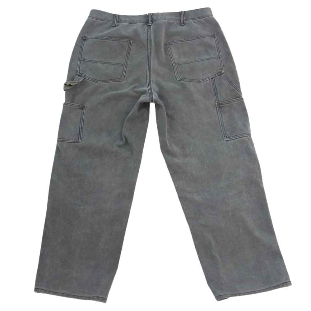 Supreme シュプリーム 21AW Canvas Double Knee Painter Pant キャンバス ダブルニー ペインター パンツ グレー系 34【中古】