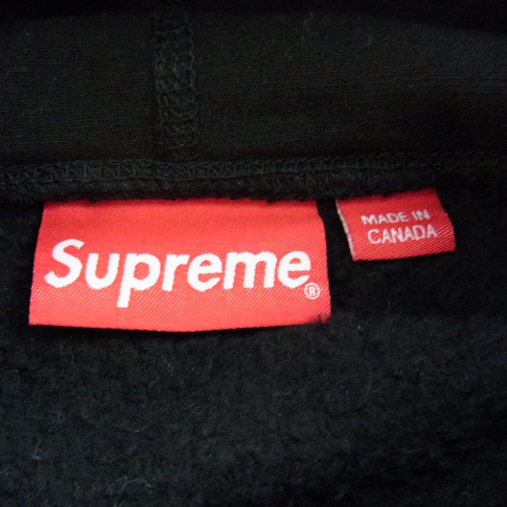 Supreme シュプリーム 21AW Box Logo Hooded Sweatshirt ボックスロゴ フーデッド スウェット プルオーバ― パーカー ブラック系 L【美品】【中古】