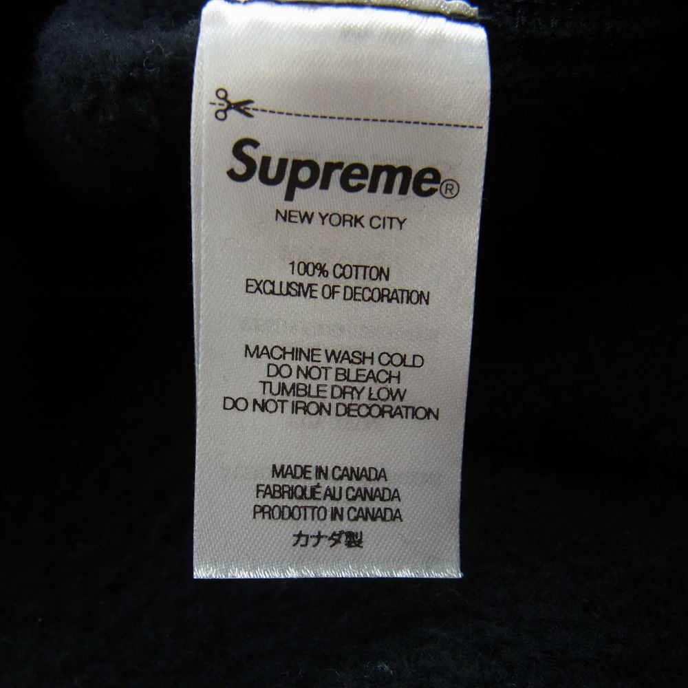 Supreme シュプリーム 21AW Box Logo Hooded Sweatshirt ボックスロゴ フーデッド スウェット プルオーバ― パーカー ブラック系 L【美品】【中古】