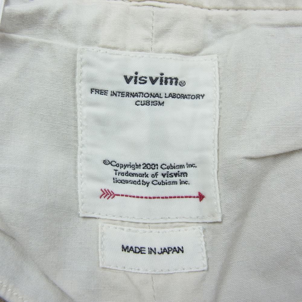 VISVIM ビズビム 0120105008001 20SS HIGH WATER CHINO ハイウォーター チノ パンツ ベージュ系 4【中古】
