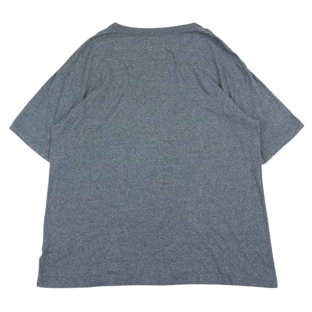 VISVIM ビズビム 0121105010024 21SS JUMBO TEE S/S NUMBERING 霜降り ジャンボ 半袖 Tシャツ グレー系 3【中古】