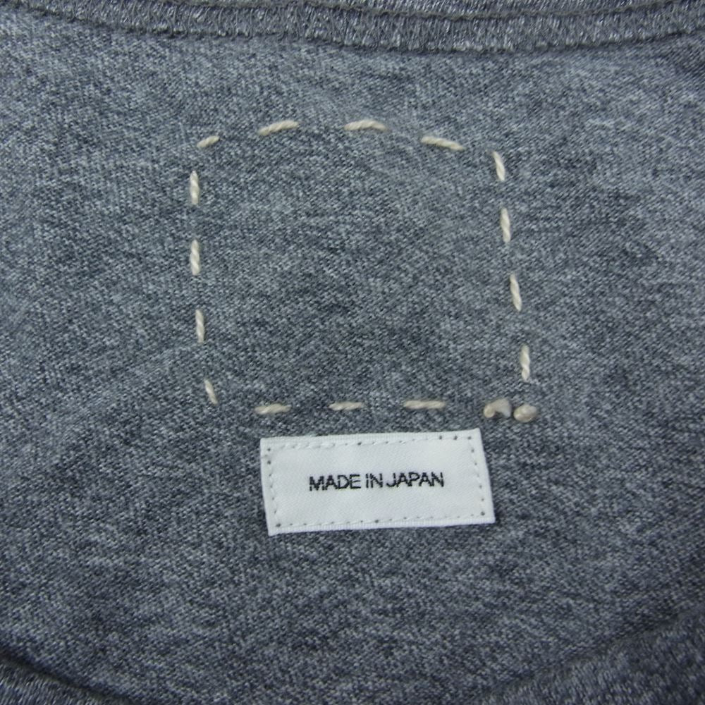 VISVIM ビズビム 0121105010024 21SS JUMBO TEE S/S NUMBERING 霜降り ジャンボ 半袖 Tシャツ グレー系 3【中古】