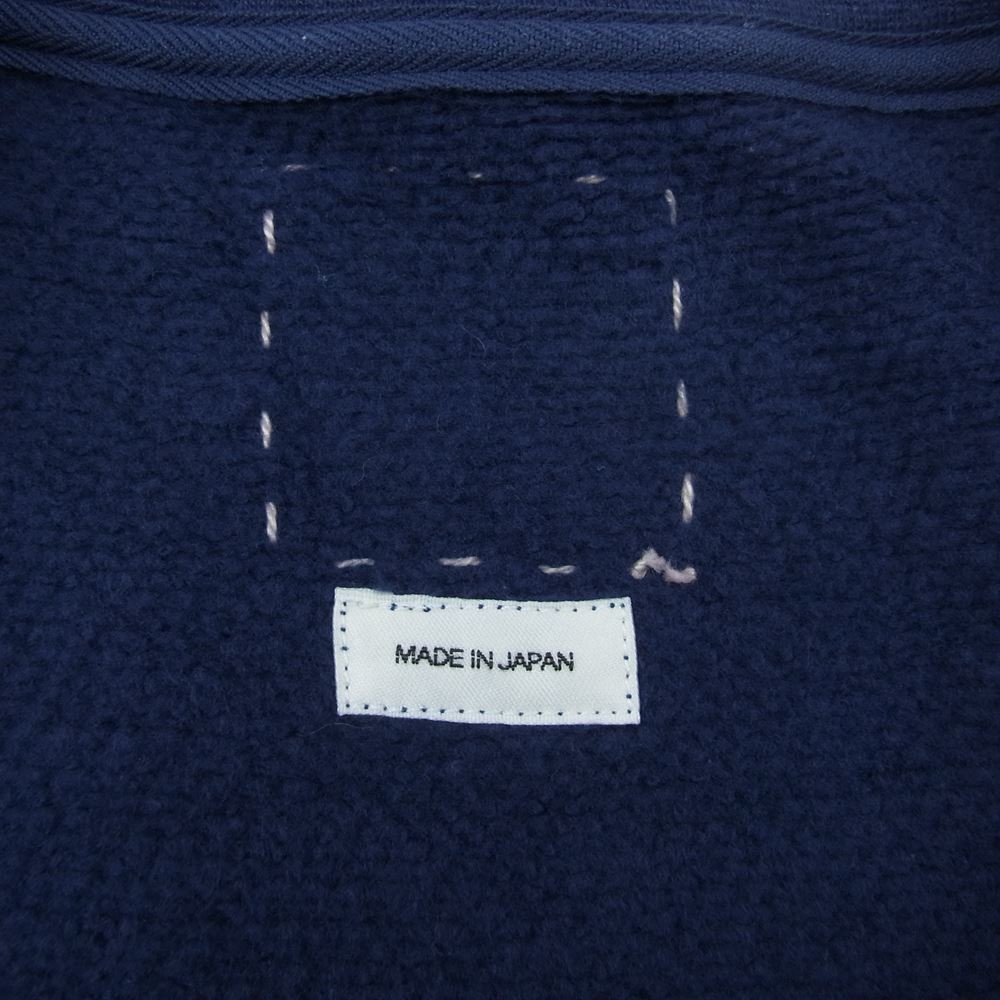 VISVIM ビズビム 0122105010027 22SS AMPLUS SB SWEAT S/S ALUMNI プリント 半袖 アンプラス スウェット ネイビー系 3【中古】