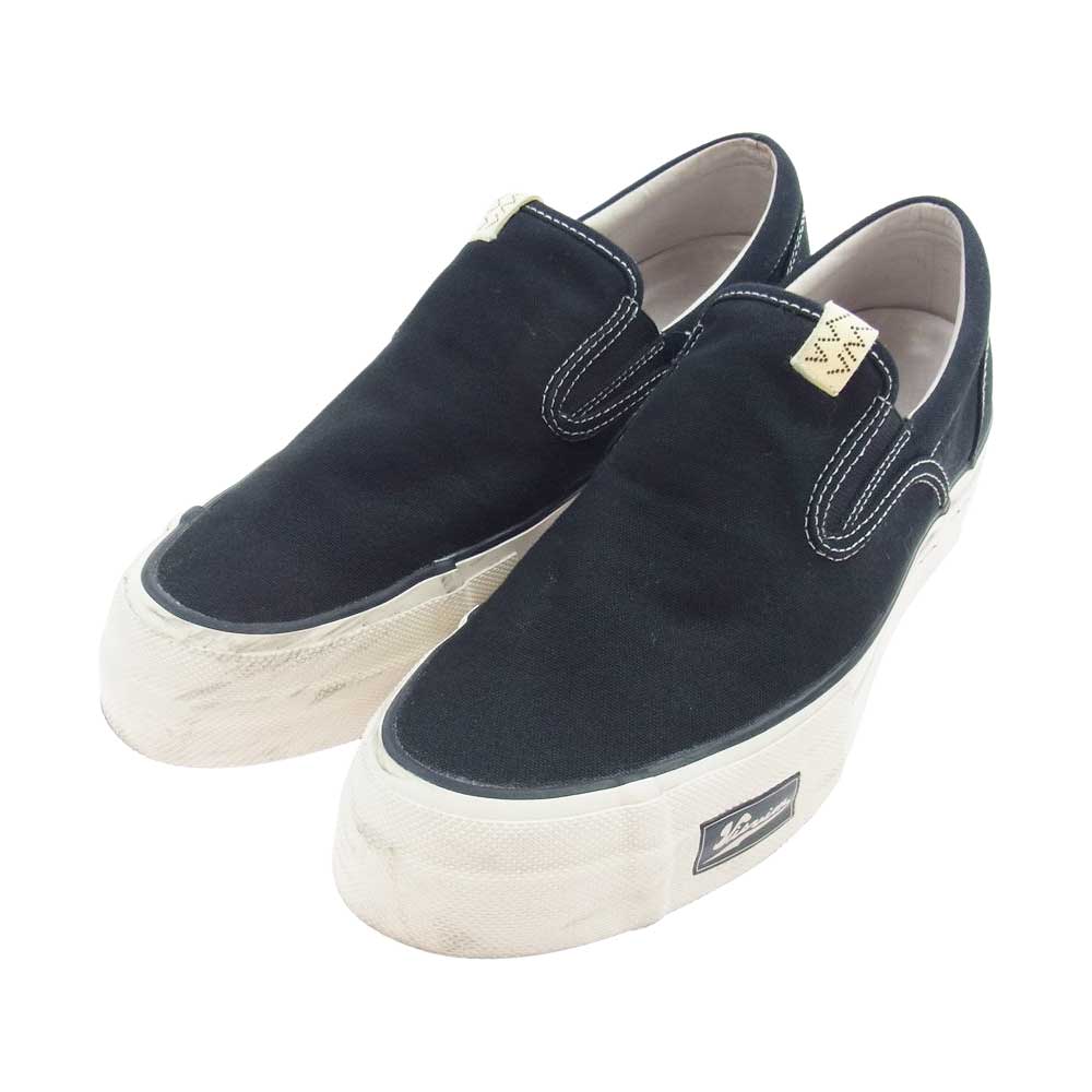VISVIM ビズビム 0122101001002 22SS ZAHRA PATTEN ザハラ パッテン スリッポン スニーカー ブラック系 US9【中古】