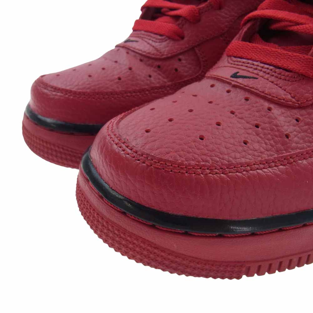 NIKE ナイキ 488298-627 NIKE AIR FORCE 1 スニーカー レッド系 24.5ccm【中古】