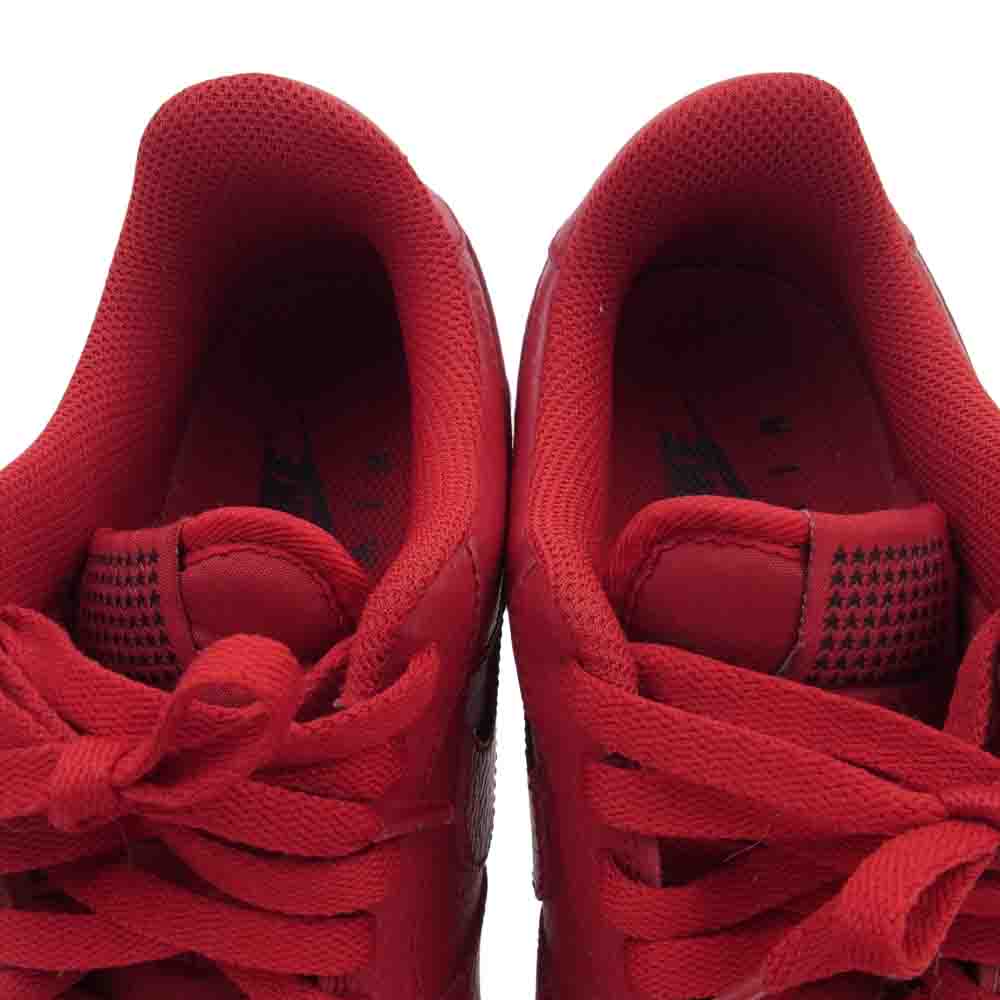 NIKE ナイキ 488298-627 NIKE AIR FORCE 1 スニーカー レッド系 24.5ccm【中古】