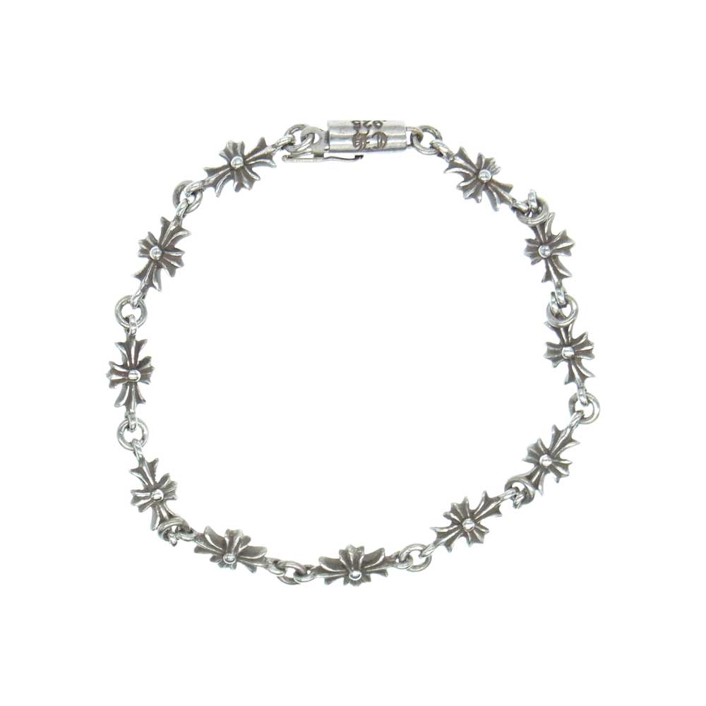 CHROME HEARTS クロムハーツ（原本有） TINY E CH PLS 11LINK 11リンク タイニーE CHプラス ブレスレット シルバー系【中古】