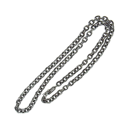 CHROME HEARTS クロムハーツ（原本有） PAPER CHAIN 18inch 18インチ ペーパー チェーン ネックレス シルバー系【中古】