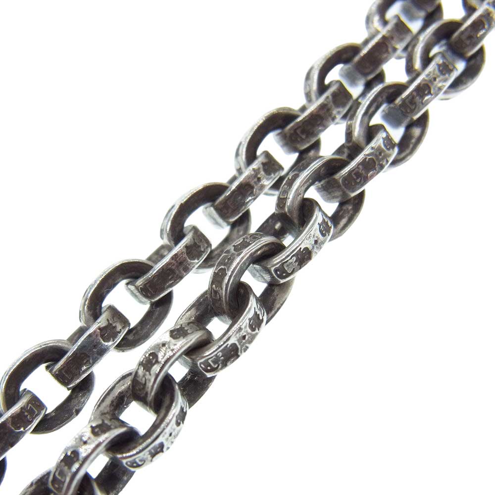 CHROME HEARTS クロムハーツ（原本有） PAPER CHAIN 18inch 18インチ ペーパー チェーン ネックレス シルバー系【中古】