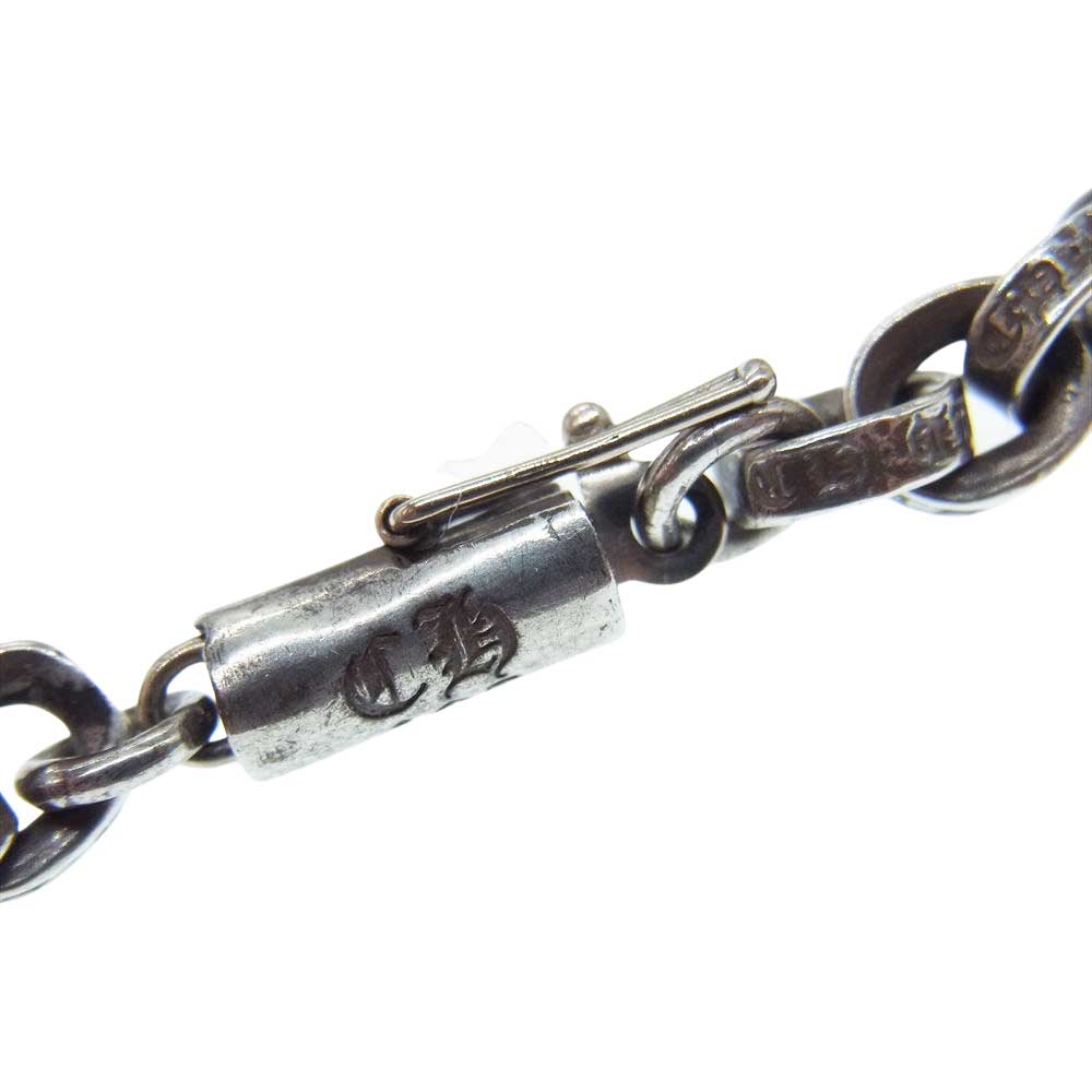 CHROME HEARTS クロムハーツ（原本有） PAPER CHAIN 18inch 18インチ ペーパー チェーン ネックレス シルバー系【中古】