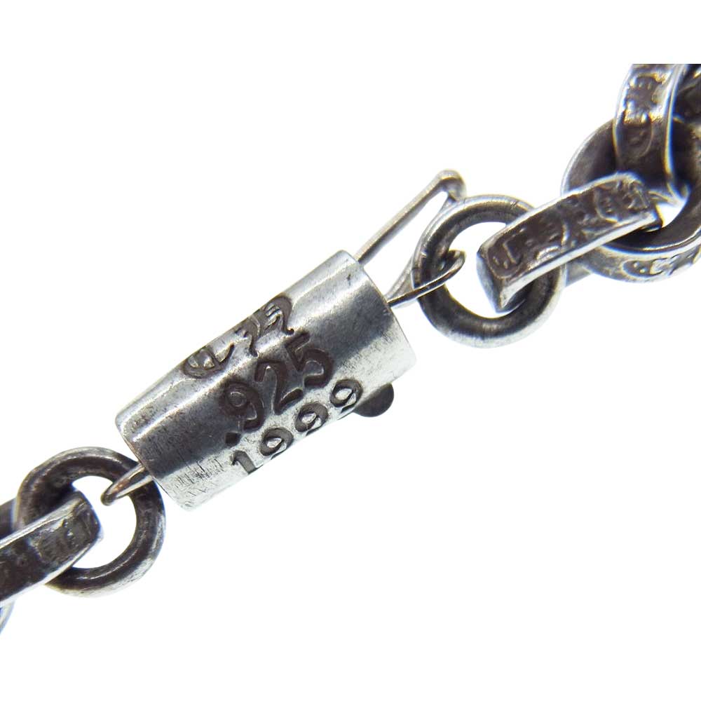CHROME HEARTS クロムハーツ（原本有） PAPER CHAIN 18inch 18インチ ペーパー チェーン ネックレス シルバー系【中古】