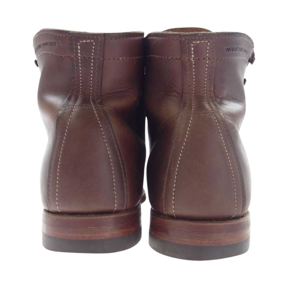 WOLVERINE ウルヴァリン W05301 1000 MILE BOOT 1000 マイル ブーツ ブラウン系 9【中古】