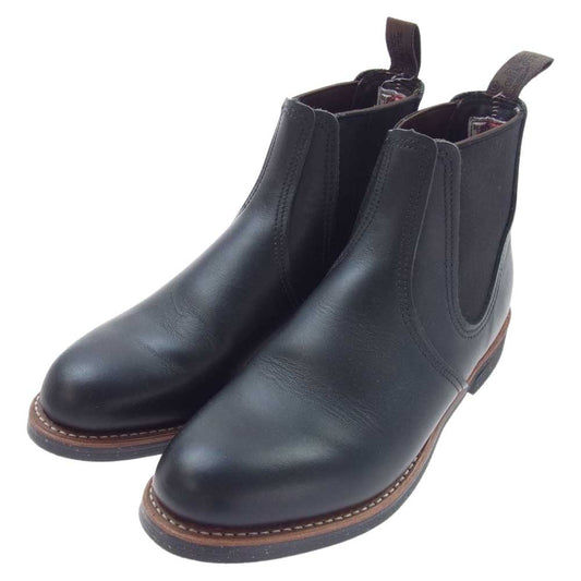 RED WING レッドウィング 8200 CHELSEA RANCHER チェルシー ランチャー サイドゴア ブーツ ブラック系 US9【中古】