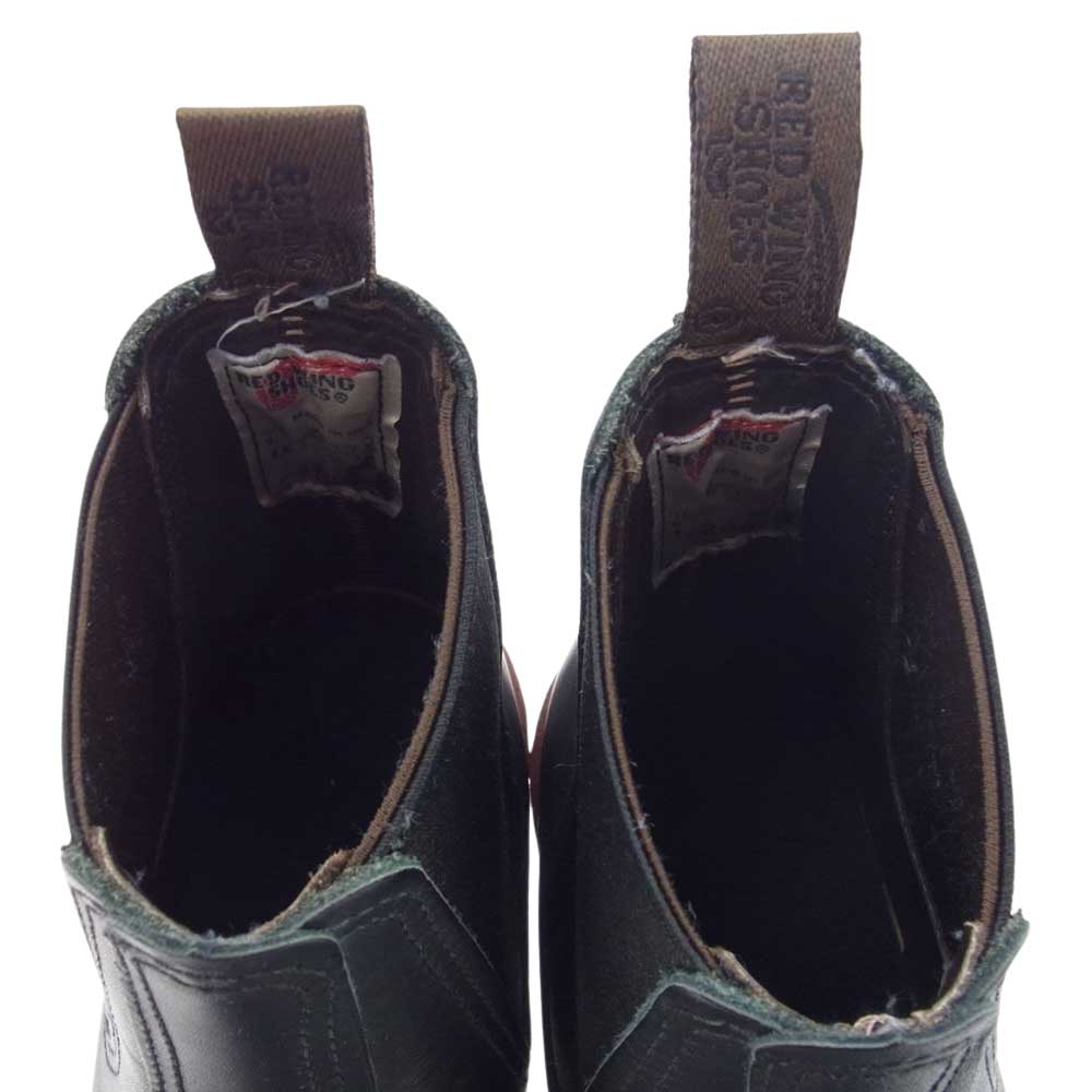 RED WING レッドウィング 8200 CHELSEA RANCHER チェルシー ランチャー サイドゴア ブーツ ブラック系 US9【中古】