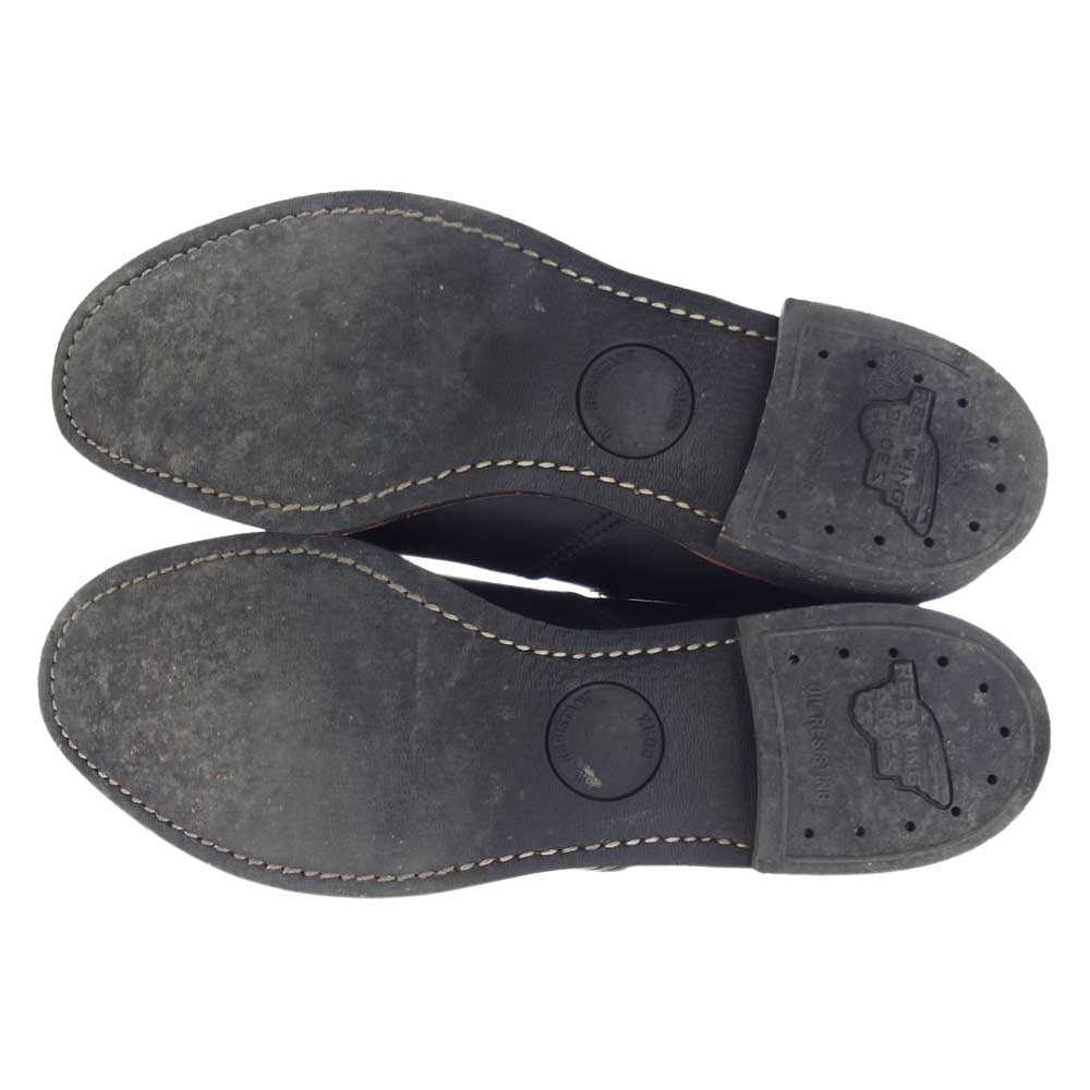 RED WING レッドウィング 8200 CHELSEA RANCHER チェルシー ランチャー サイドゴア ブーツ ブラック系 US9【中古】