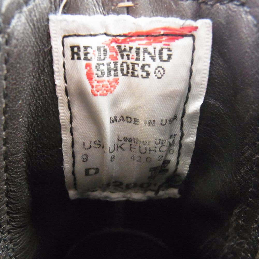 RED WING レッドウィング 8200 CHELSEA RANCHER チェルシー ランチャー サイドゴア ブーツ ブラック系 US9【中古】