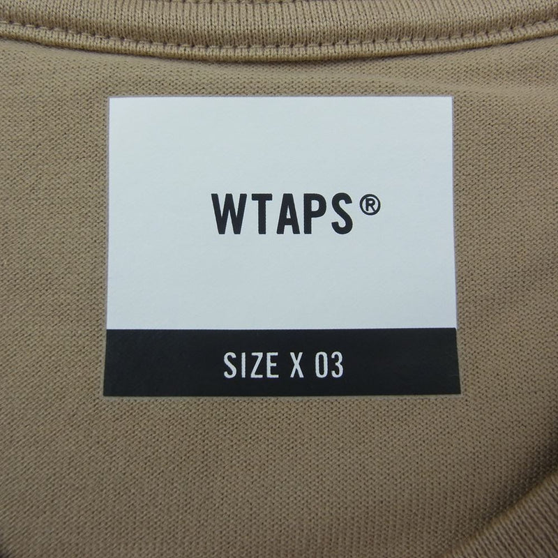 WTAPS WTVUA LS TEE 長袖Tシャツ 211ATDT-L T01S - Tシャツ/カットソー