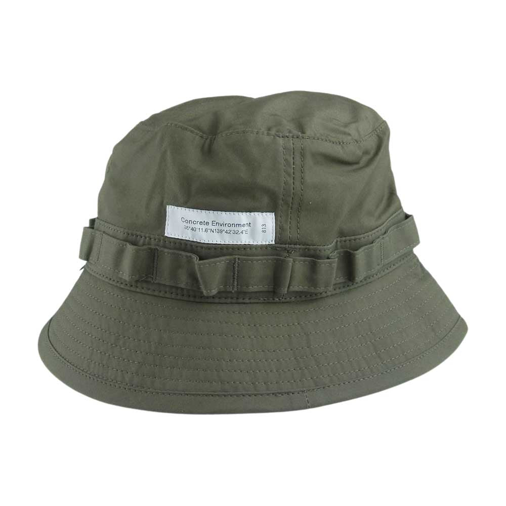 WTAPS ダブルタップス 21SS 211HCDT-HT16 JUNGLE HAT ジャングル バケット サファリ ハット カーキ系 3【極上美品】【中古】