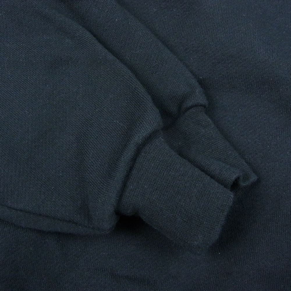 WTAPS ダブルタップス 21AW SCREEN WTAPS WTVUA ロゴ プリント クルーネック スウェット ブラック系 4【中古】