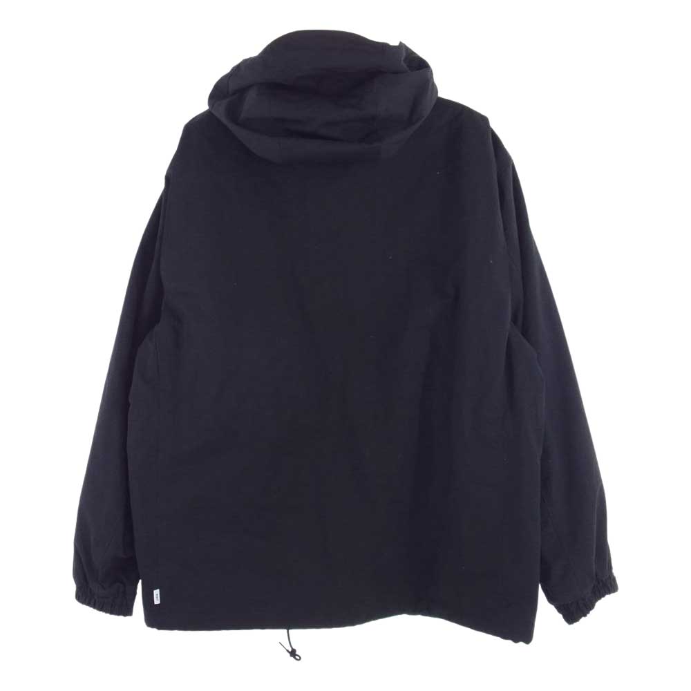 WTAPS ダブルタップス 21AW 212WVDT-JKM05 JACKET NYCO WEATHER ウェザー ナイロン マウンテン パーカ ジャケット ブラック系 2【中古】