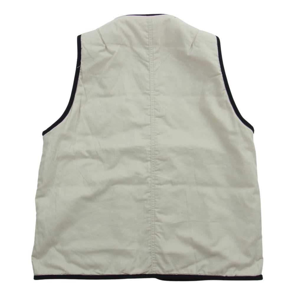 VISVIM ビズビム 0118205013026 18AW WAWONA DOWN VEST サイドコーデュロイ リバーシブル ダウン ベスト ブラック系 オフホワイト系 3【美品】【中古】