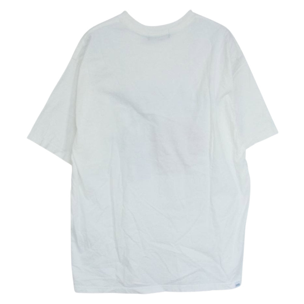 HYSTERIC GLAMOUR ヒステリックグラマー 02223CT13 RED SHOES レッドシューズ Tシャツ ホワイト ホワイト系 L【美品】【中古】