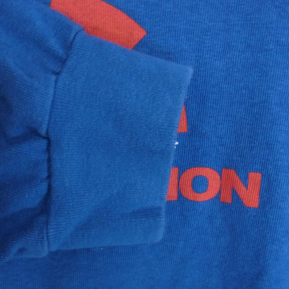 HYSTERIC GLAMOUR ヒステリックグラマー 02223CL04 VOLUME UNIT Tシャツ ボリューム ユニット ブルー系 L【中古】