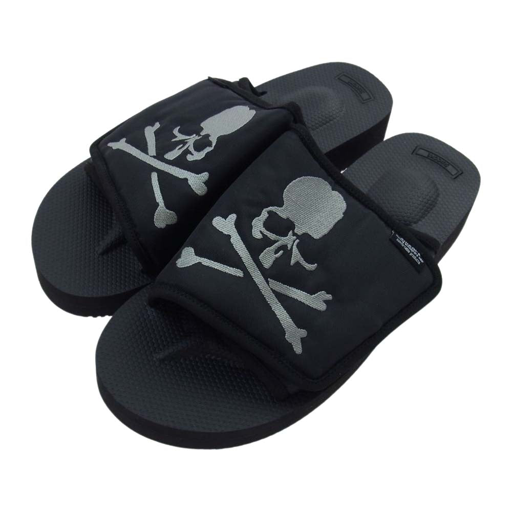 mastermind JAPAN マスターマインドジャパン OG-327VMM × SUICOKE スイコック サンダル スカル ブラック ブラック系 US10(28cm）【新古品】【未使用】【中古】