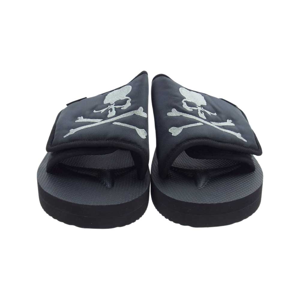 mastermind JAPAN マスターマインドジャパン OG-327VMM × SUICOKE スイコック サンダル スカル ブラック ブラック系 US10(28cm）【新古品】【未使用】【中古】