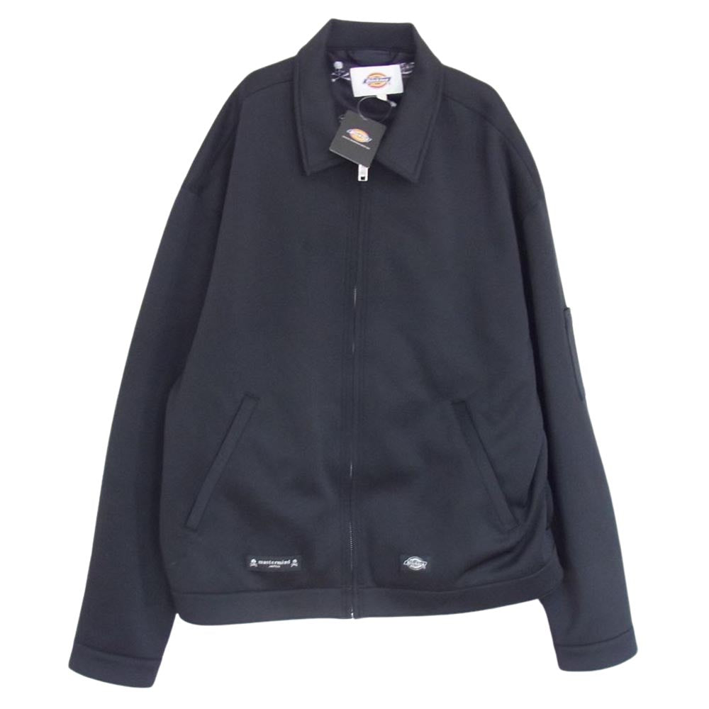 mastermind JAPAN マスターマインドジャパン DK011445BLK1 × DICKIES ディッキーズ EISENHOWER JACKET アイゼンハワー ジャケット トラックジャケット ブラック系 L【美品】【中古】