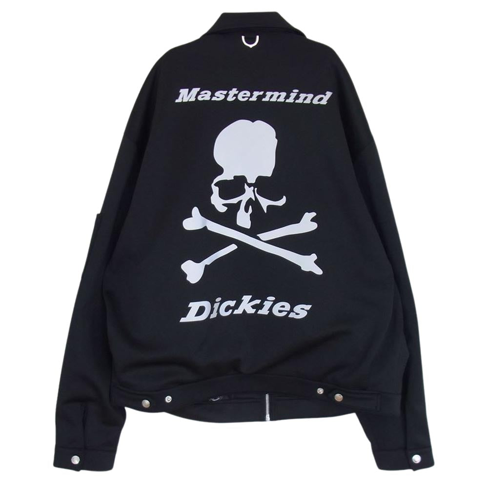 mastermind JAPAN マスターマインドジャパン DK011445BLK1 × DICKIES ディッキーズ EISENHOWER JACKET アイゼンハワー ジャケット トラックジャケット ブラック系 L【美品】【中古】