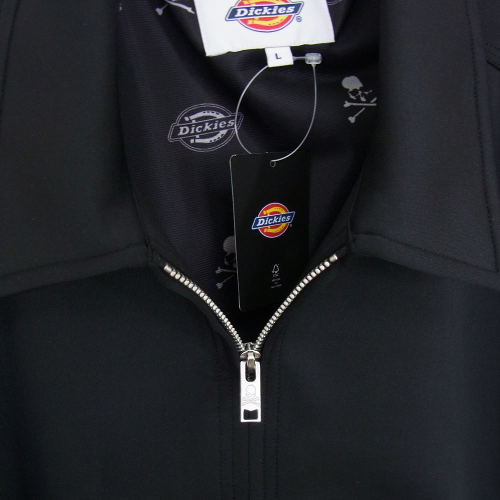 mastermind JAPAN マスターマインドジャパン DK011445BLK1 × DICKIES ディッキーズ EISENHOWER JACKET アイゼンハワー ジャケット トラックジャケット ブラック系 L【美品】【中古】