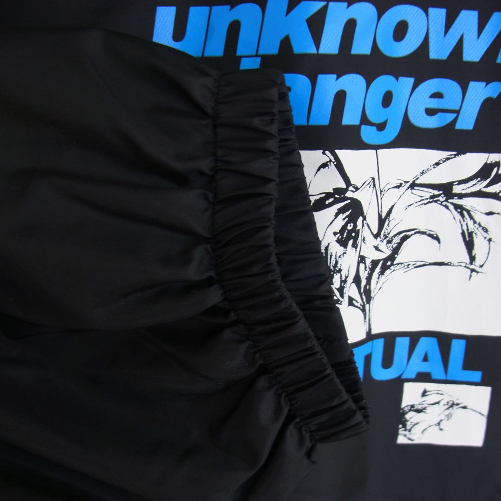 SAINT MICHAEL セントマイケル SM-S23-0000-066 UNKNOWN COACH JACKET アンノウン コーチ ジャケット ブラック系 L【美品】【中古】