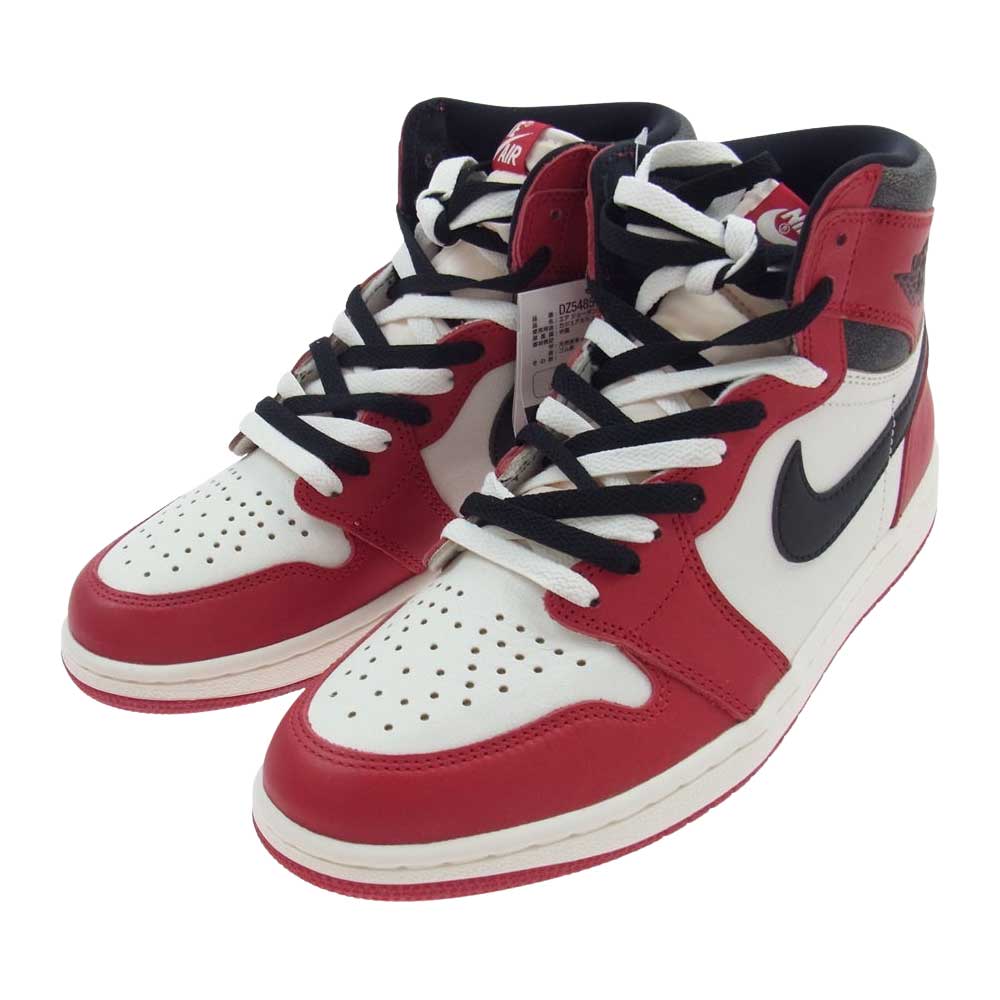 NIKE AIR JORDAN ナイキ ジョーダン DZ5485-612 Air Jordan 1 AJ1 High OG Lost&Found Chicago エアジョーダン ハイ ロストファウンド シカゴ スニーカー レッド系 ホワイト系 レッド系 ホワイト系 27.5cm【新古品】【未使用】【中古】