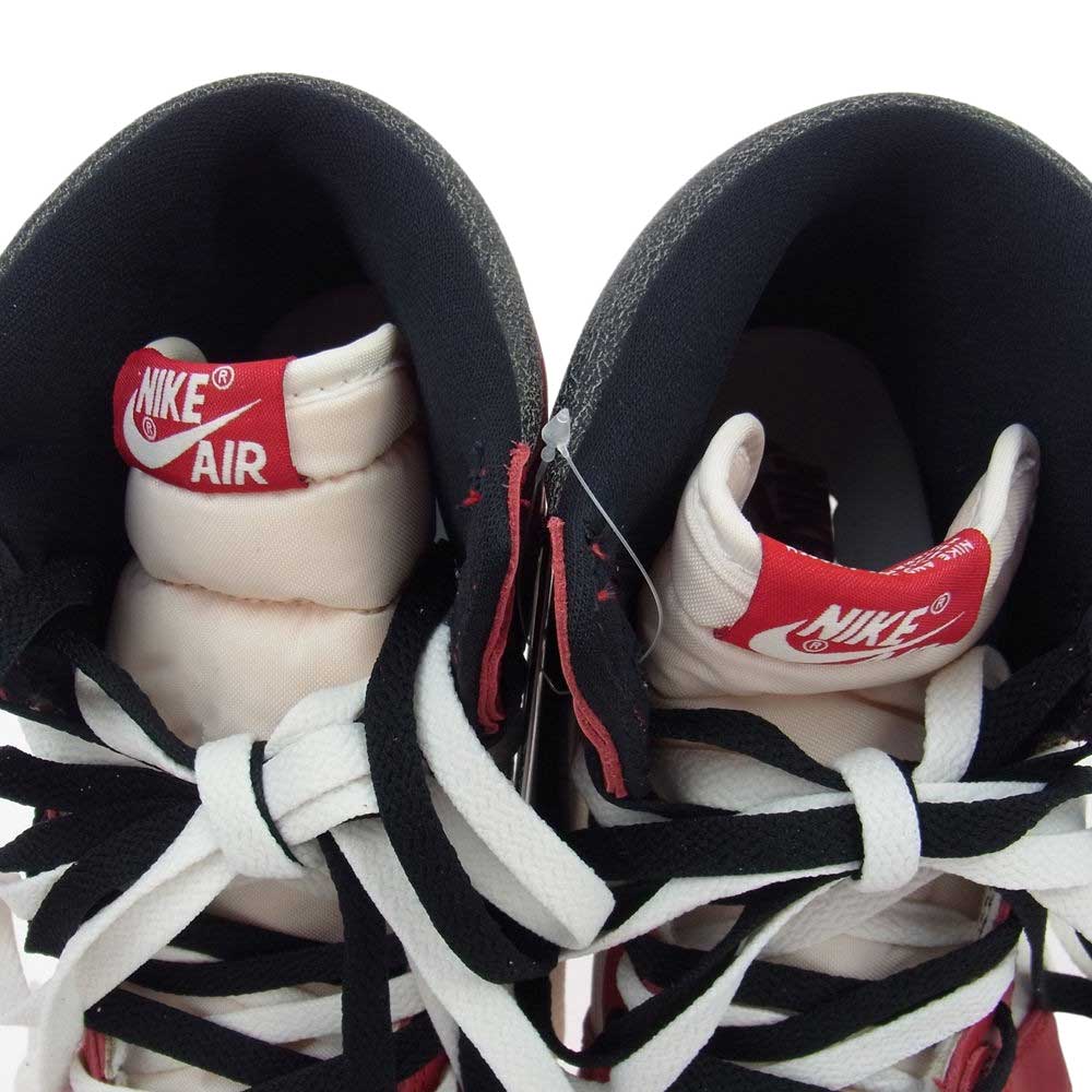 NIKE AIR JORDAN ナイキ ジョーダン DZ5485-612 Air Jordan 1 AJ1 High OG Lost&Found Chicago エアジョーダン ハイ ロストファウンド シカゴ スニーカー レッド系 ホワイト系 レッド系 ホワイト系 27.5cm【新古品】【未使用】【中古】