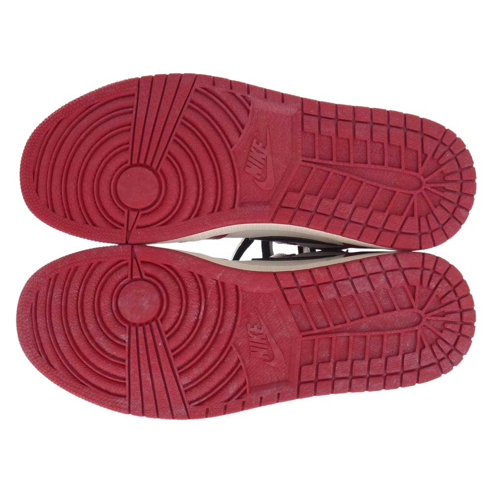 NIKE AIR JORDAN ナイキ ジョーダン DZ5485-612 Air Jordan 1 AJ1 High OG Lost&Found Chicago エアジョーダン ハイ ロストファウンド シカゴ スニーカー レッド系 ホワイト系 レッド系 ホワイト系 27.5cm【新古品】【未使用】【中古】