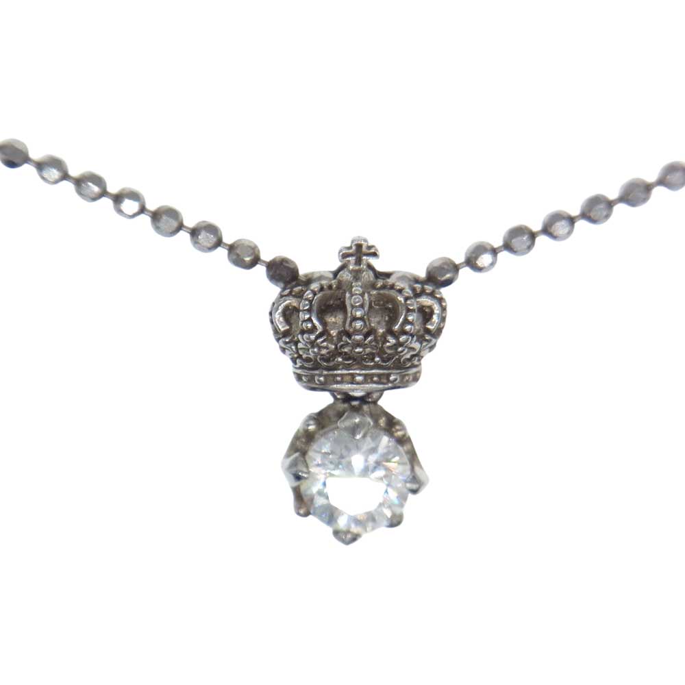 Justin Davis ジャスティンデイビス SNJ252 JULIET クラウン ネックレス シルバー系【中古】