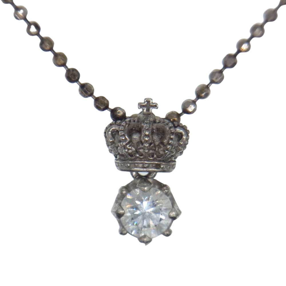 Justin Davis ジャスティンデイビス SNJ252 JULIET クラウン ネックレス シルバー系【中古】