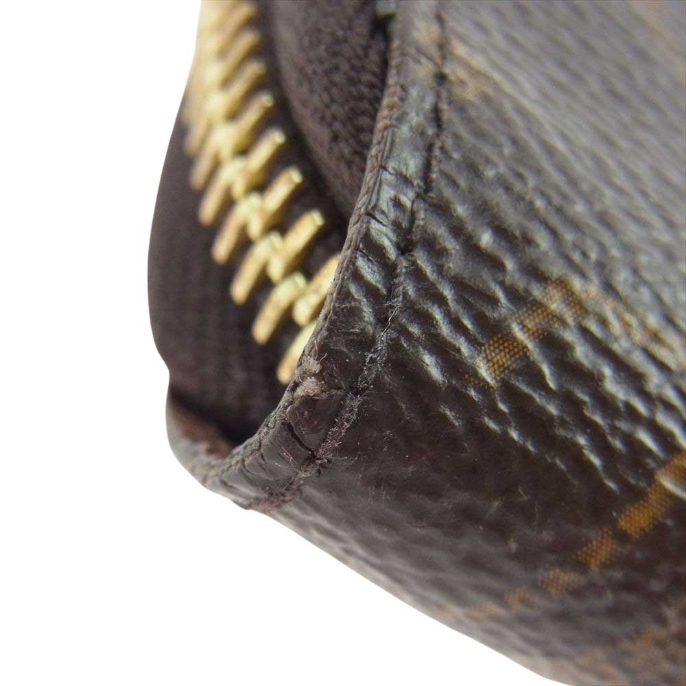 LOUIS VUITTON ルイ・ヴィトン M42616 モノグラム ジッピー ラウンドジップ ウォレット ダークブラウン系【中古】