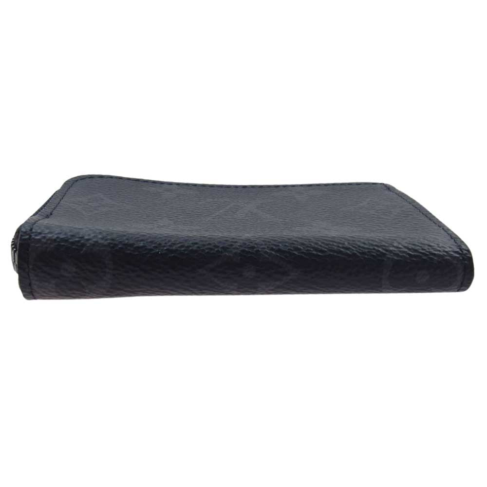 LOUIS VUITTON ルイ・ヴィトン M63536 モノグラム エクリプス ポルトモネジュール コインケース ブラック系【美品】【中古】